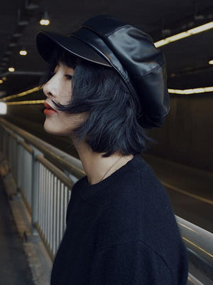 Chapeaux de béret solides vintage