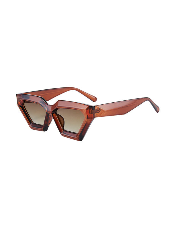 Lunettes de soleil géométriques anti-UV