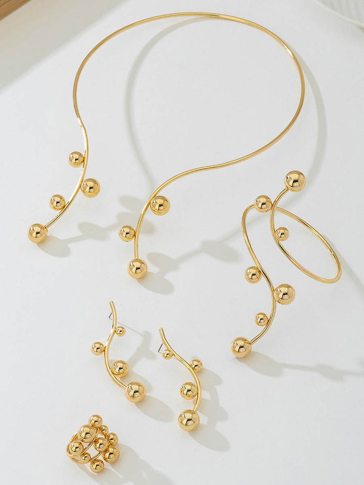 Irrégularité Ligne strass Accessoires Ensembles