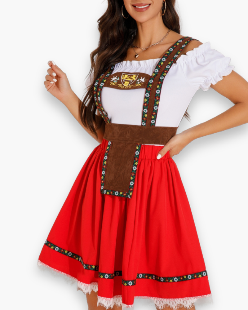 Robe Dirndl Femme | Tenue Traditionnelle de Oktoberfest
