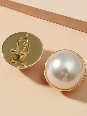 Boucles d'oreilles géométriques brillantes