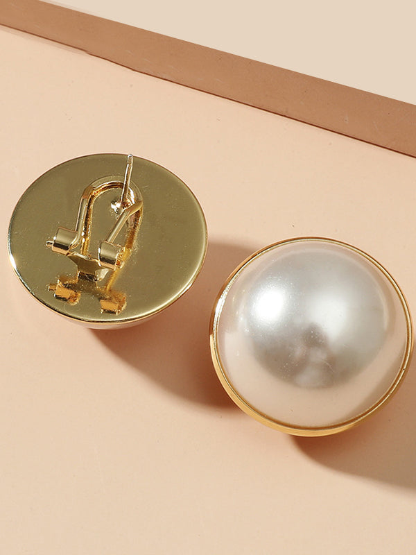 Boucles d'oreilles géométriques brillantes