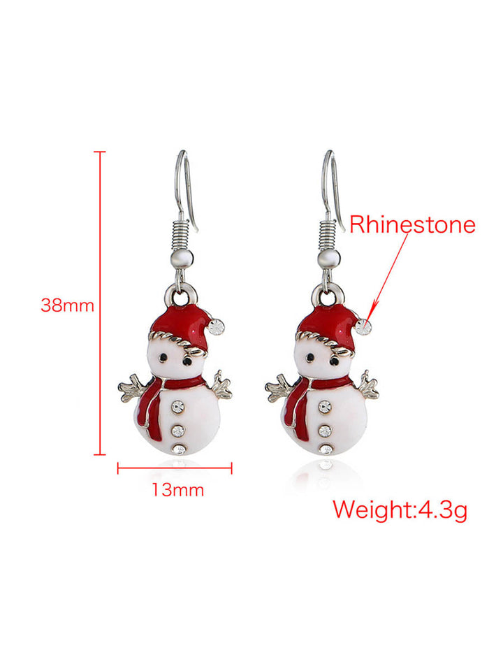 Boucles d'oreilles géométriques à coupe irrégulière