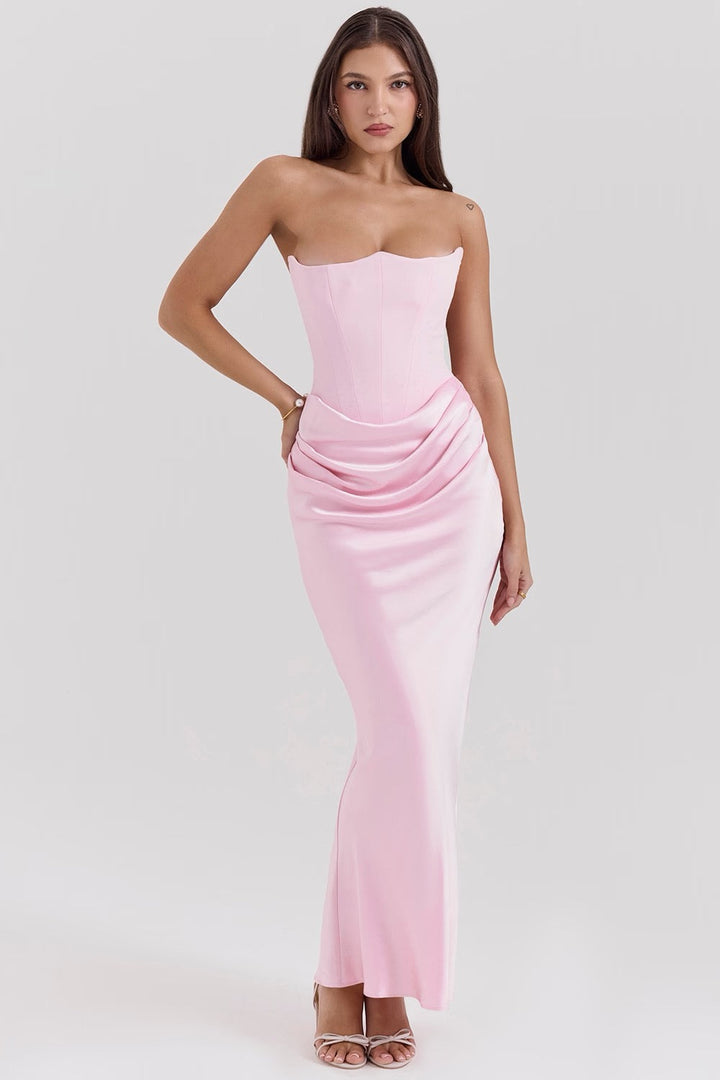 Laure | Robe maxi sans manches