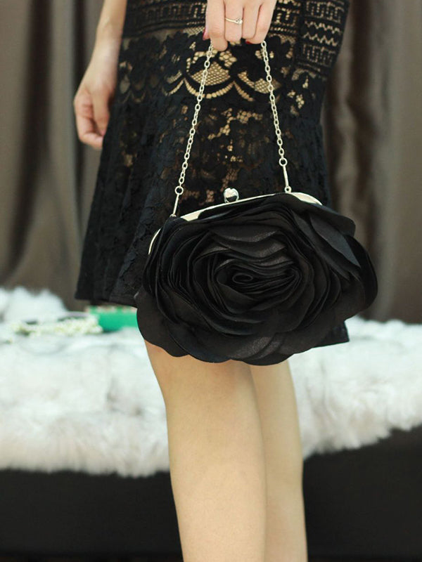 Sac à main à fleurs en 3D