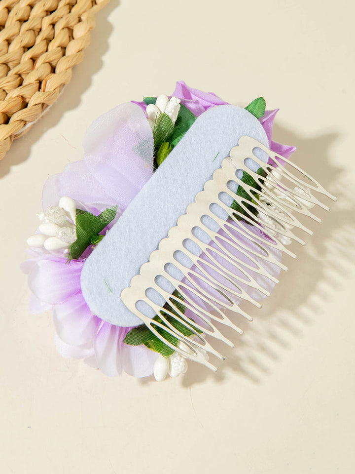 Pinces à cheveux en forme de fleur