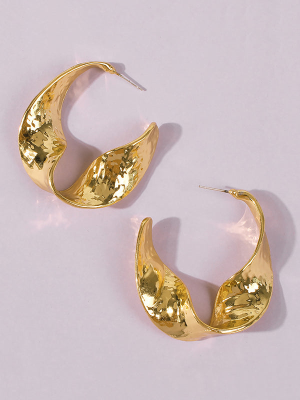 Boucles d'oreilles pendantes géométriques