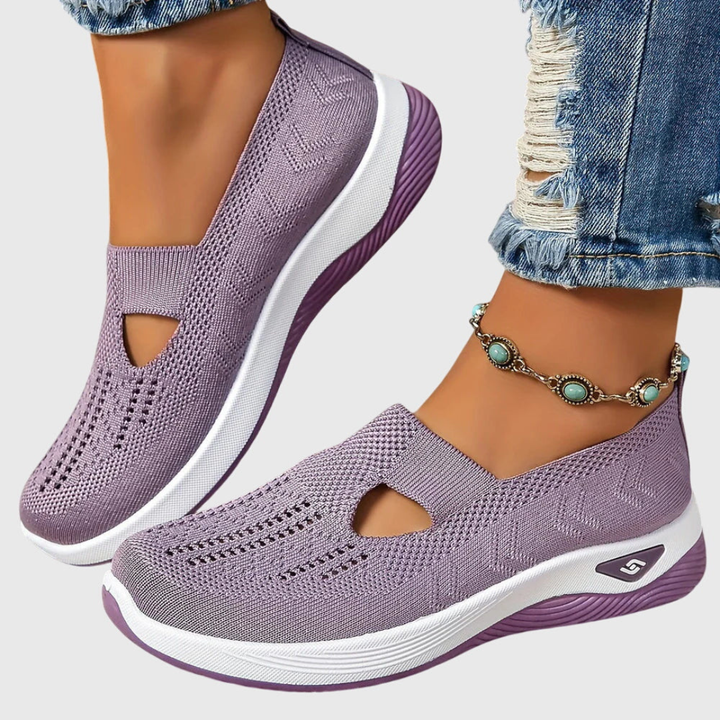 Frieda | Baskets à enfiler en tricot respirantes pour femmes