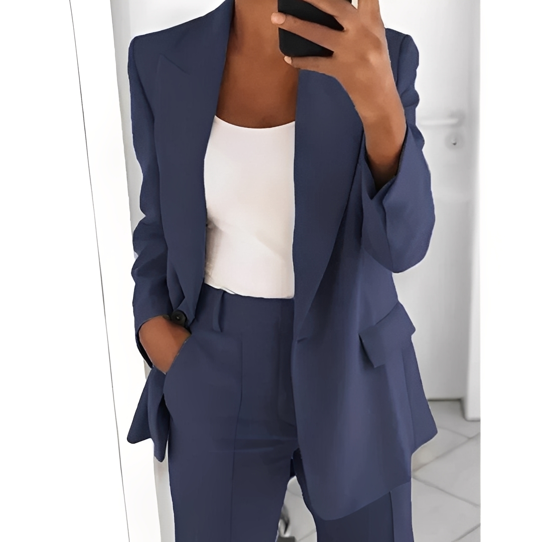 Alexes - Costume pour femmes avec blazer et pantalon