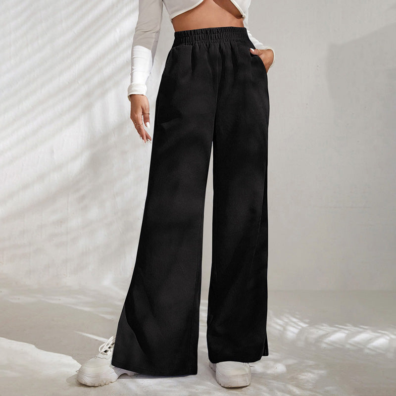Aeri - Superbe pantalon en tissu évasé