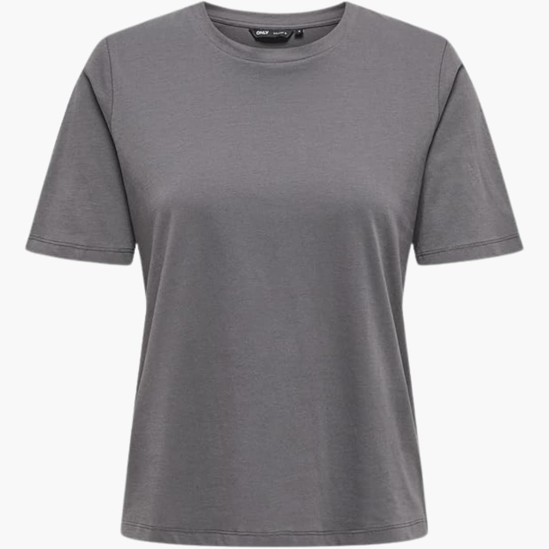 T-shirt pour femmes avec col rond et manches courtes