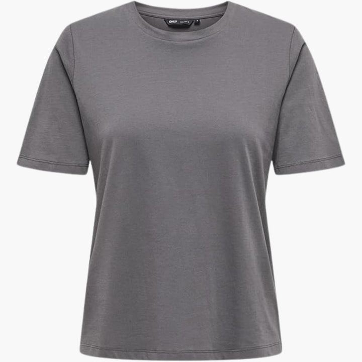 T-shirt pour femmes avec col rond et manches courtes