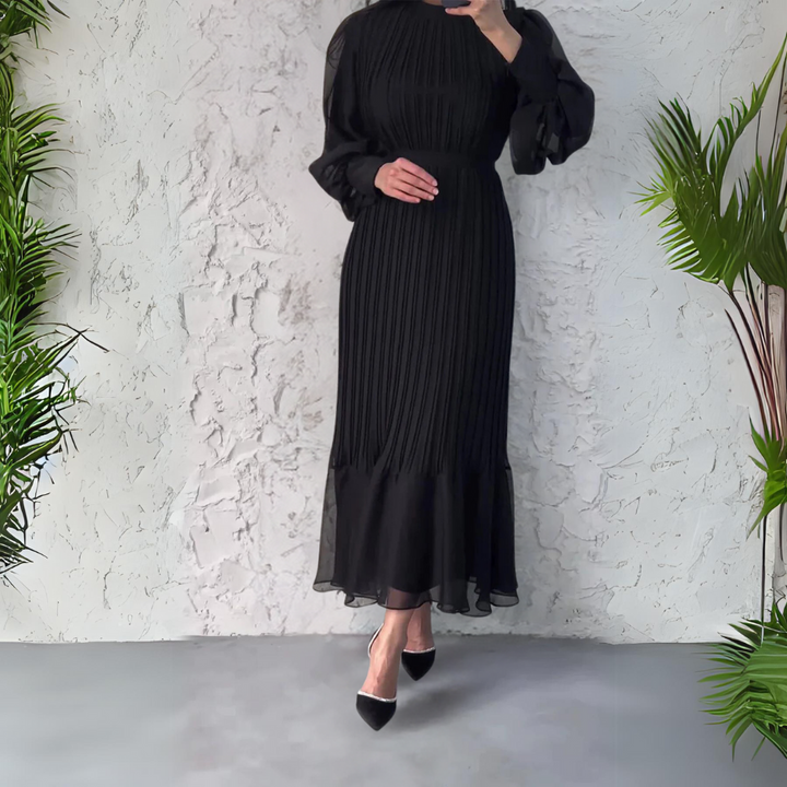 Cami - Robe de soirée élégante pour l'automne avec des accents en tricot