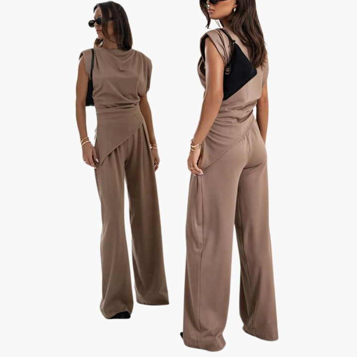 Ensemble femme - Costume élégant avec jambes larges