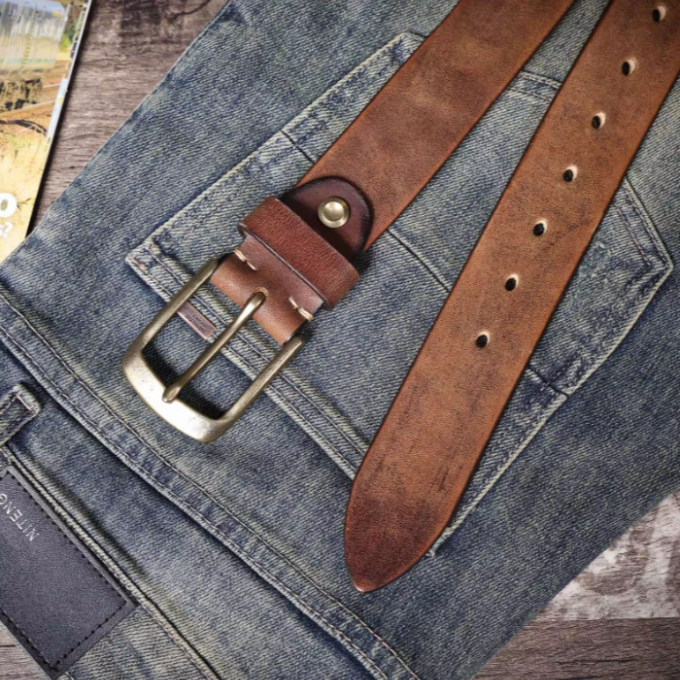Ben | Ceinture en cuir Amalfi avec élégance classique