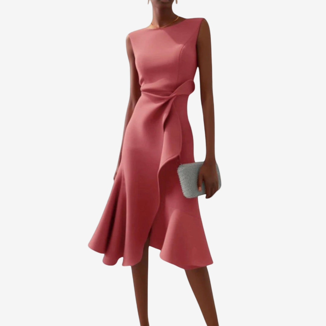Bianca | Robe midi élégante au design moderne