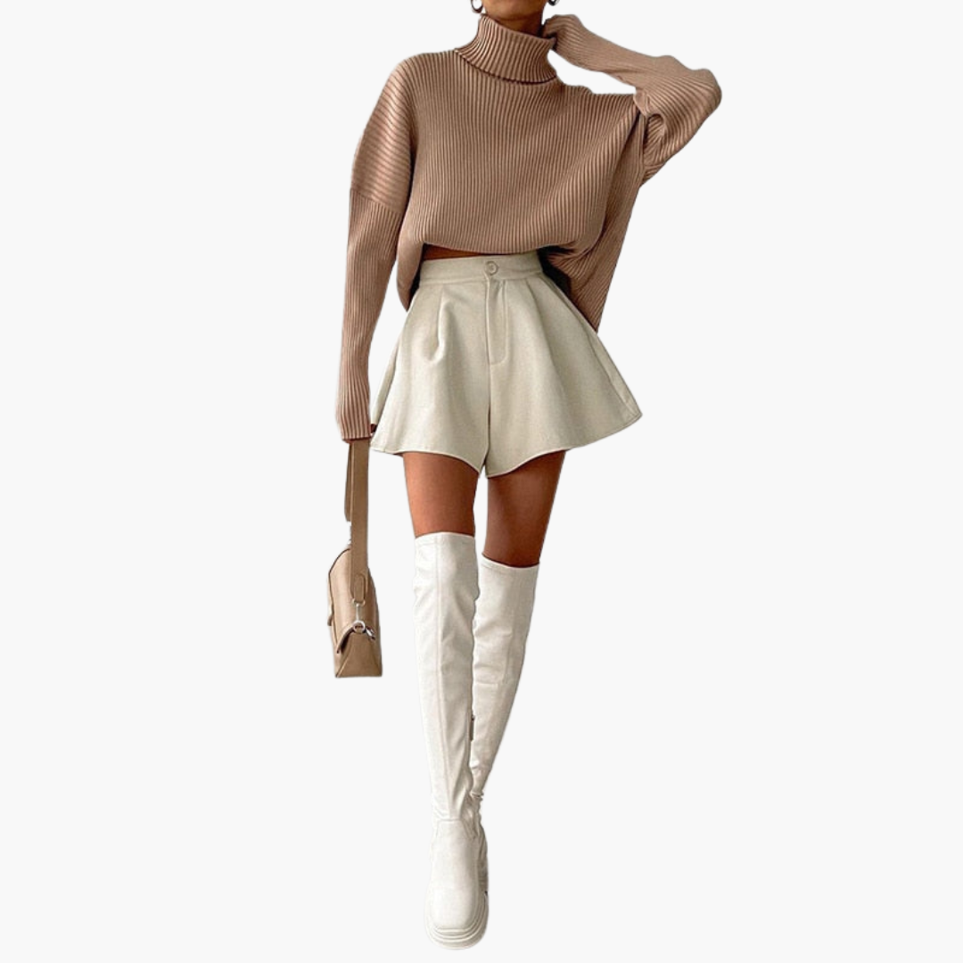 Shorts plissés à coupe large - Chic d'été pour femmes