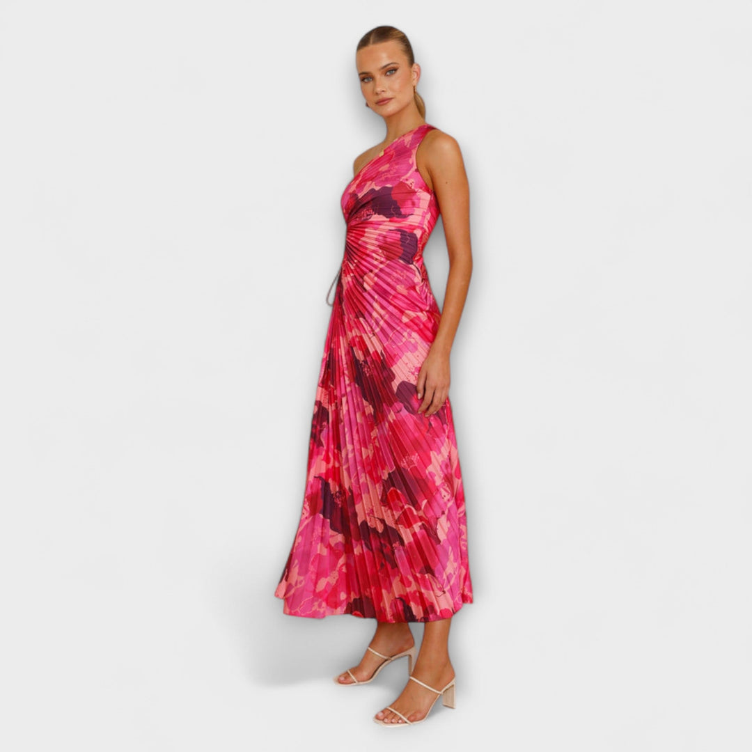 Sienna - Robe maxi élégante avec découpes