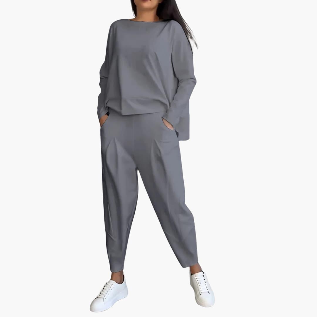 Ensemble deux pièces élégant et confortable pour femmes