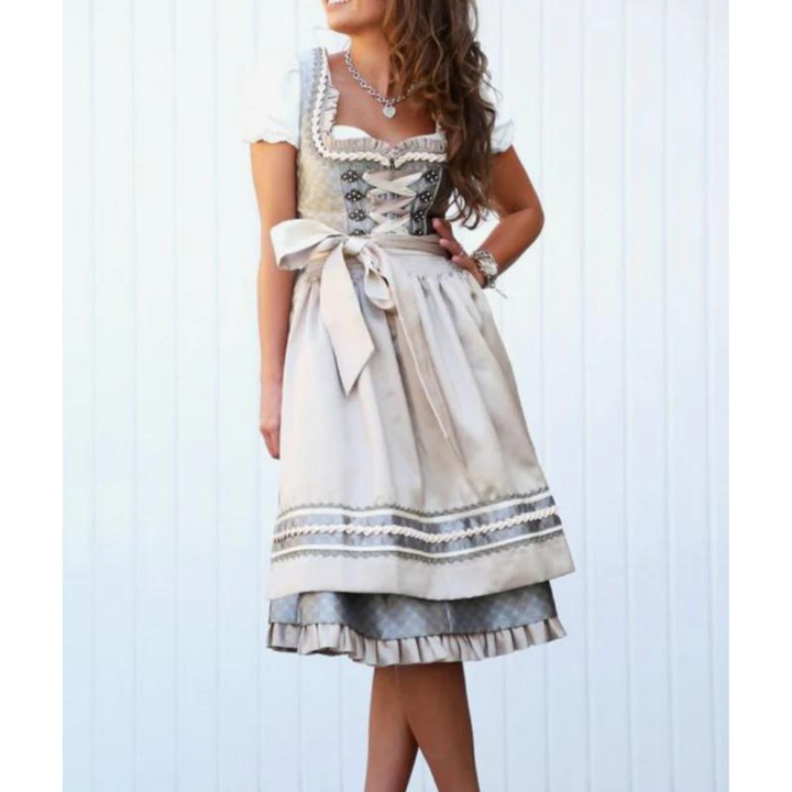 Robe Dirndl Élégante pour Femmes Oktoberfest