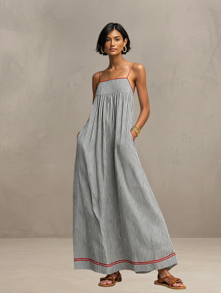 Janne | Robe Maxi d'Été