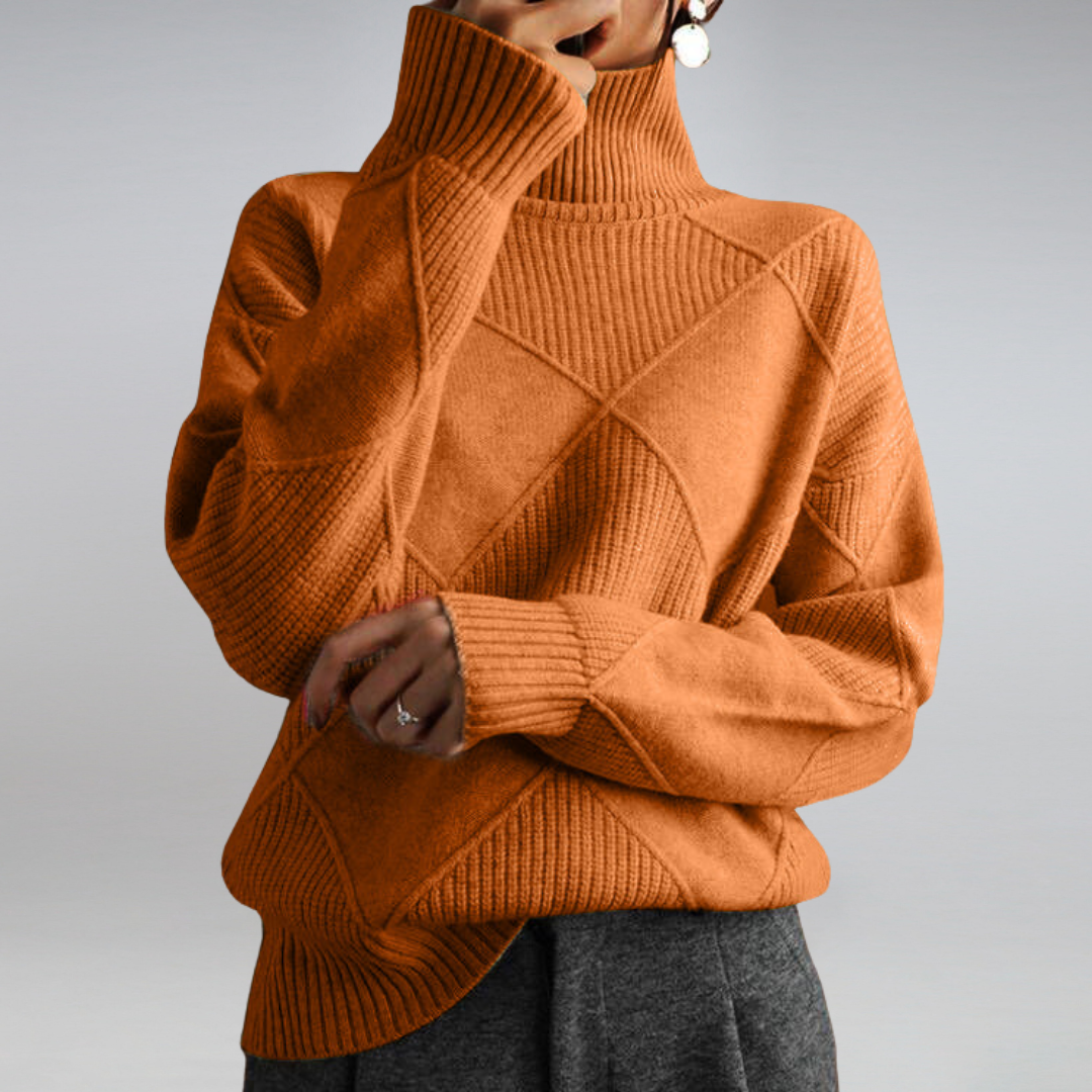 Camille - Pull à col roulé pour femmes