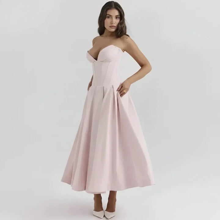 Larissa | Robe Midi Corset Femme pour Occasions Spéciales – Corset Midi Élégant 2026