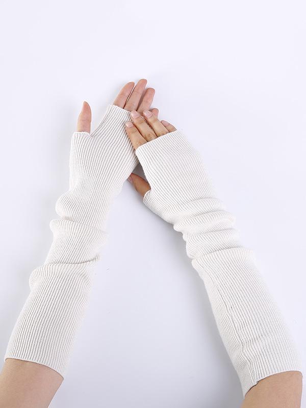 Accessoires de manches tricotés 7 couleurs