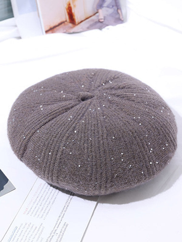 Chapeau bob vintage à paillettes 9 couleurs
