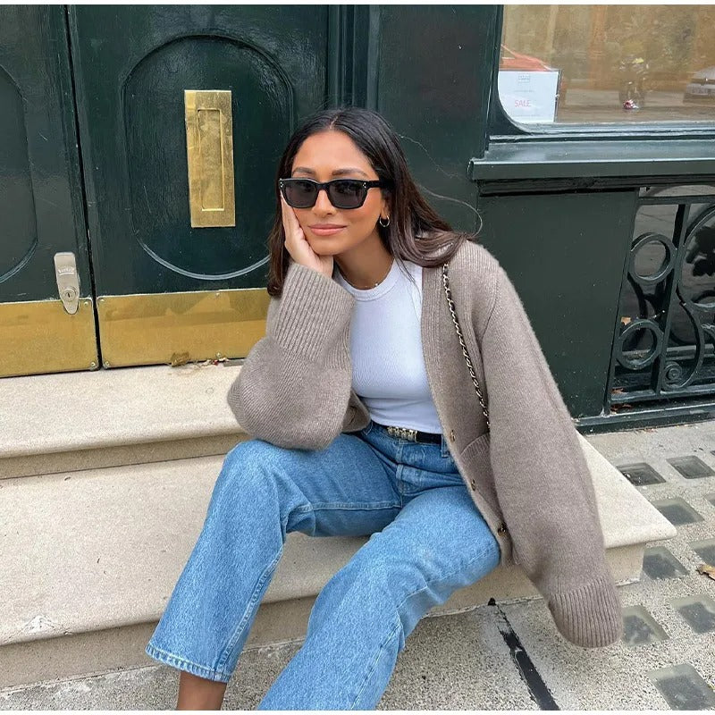 Elma | Veste en tricot classique pour femmes
