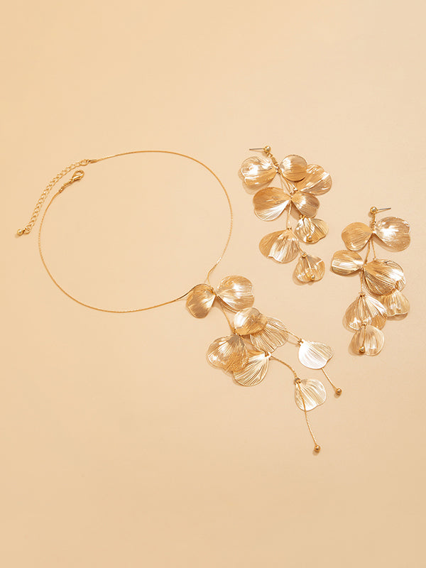 Collier en forme de fleur