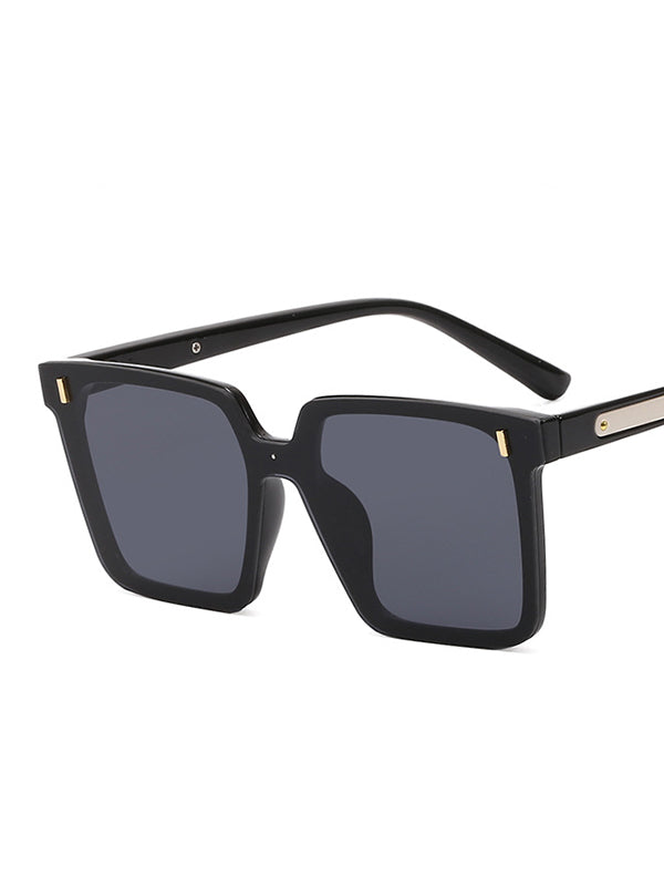 Lunettes de soleil géométriques anti-UV