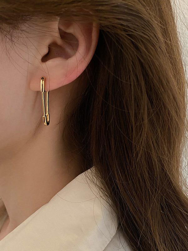Boucles d'oreilles géométriques