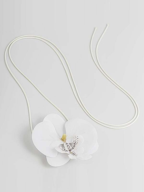 Collier en forme de fleur