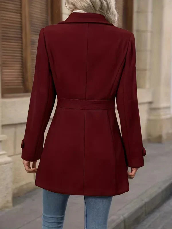 Hanna | Manteau d'hiver en tweed élégant pour femmes moderne