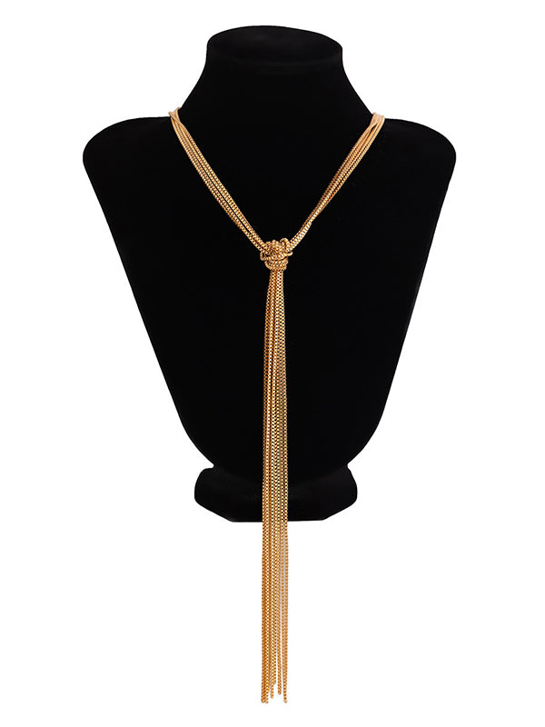 Collier à pompons