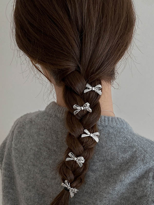 Pinces à cheveux à nœud