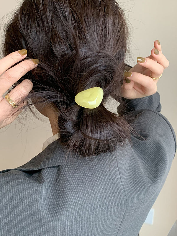 Étirement géométrique; Accessoires pour cheveux élastiques, pompon, attache pour cheveux, support pour queue de cheval