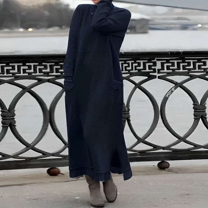 Amara - Robe longue en tricot pour femmes