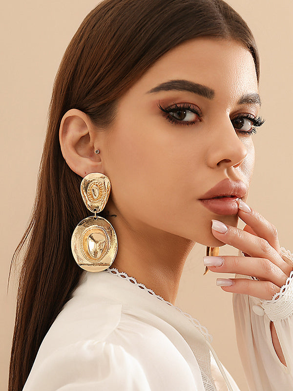 Boucles d'oreilles géométriques