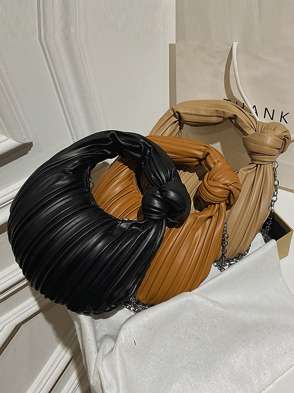 Sacs à fermeture éclair plissés à empiècements Accessoires Sacs à main Sacs à bandoulière