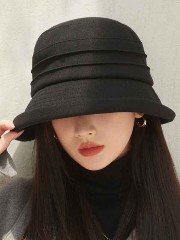 Chapeau chaud couleur unie
