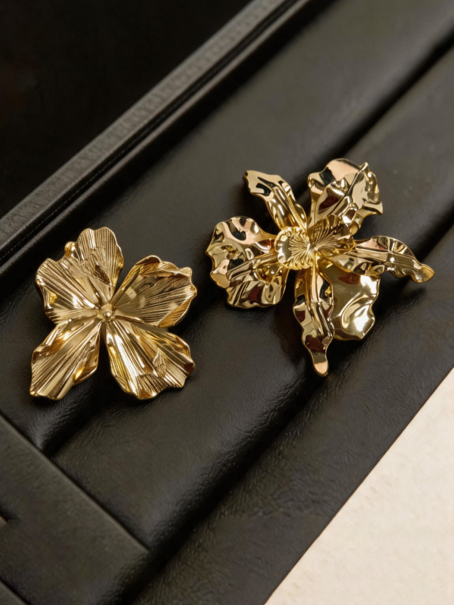 Bracelet en forme de fleur, couleur unie