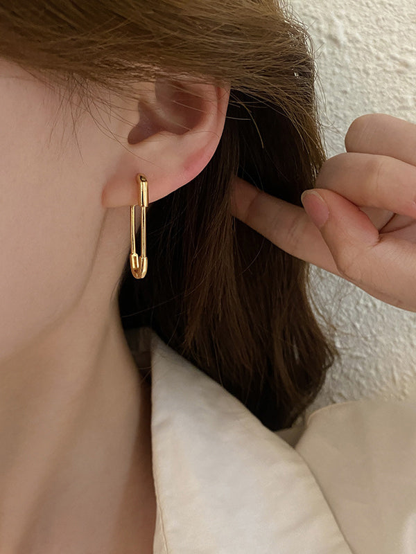 Boucles d'oreilles géométriques