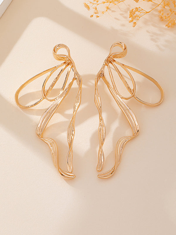Boucles d'oreilles pendantes géométriques