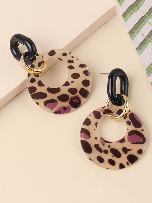 Boucles d'oreilles géométriques