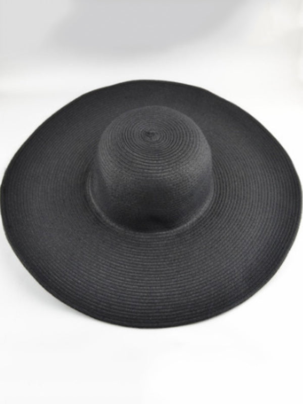 Chapeau à large bord simple et décontracté, 10 couleurs
