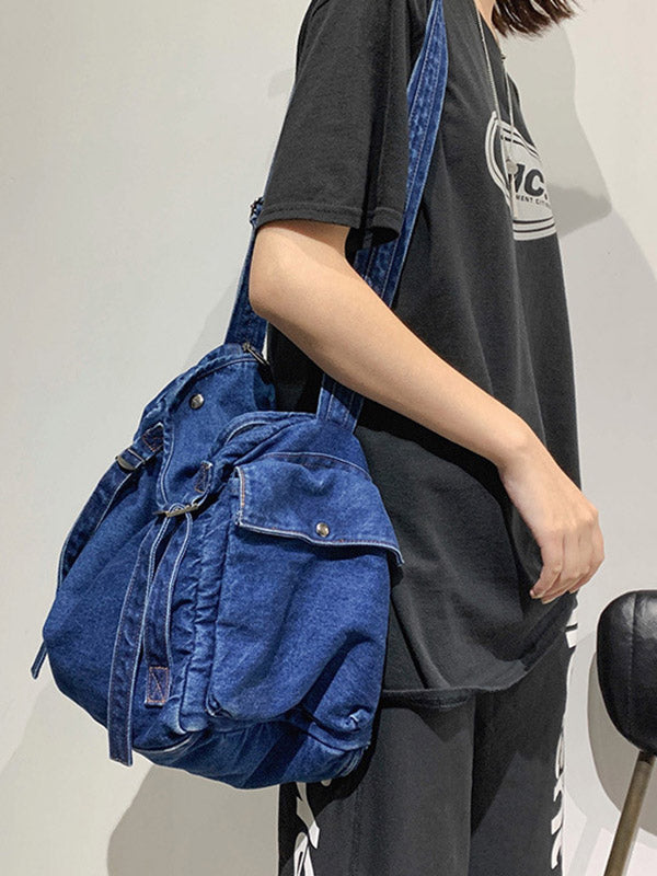 Sac à bandoulière en denim cool original