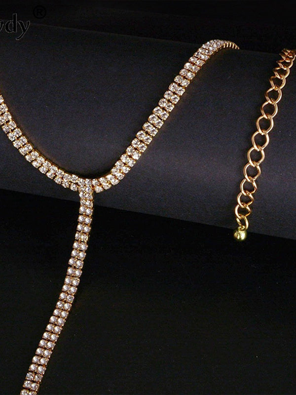 Collier tendance, normcore, à strass