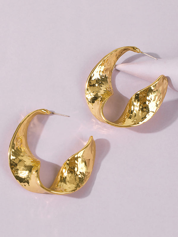 Boucles d'oreilles pendantes géométriques